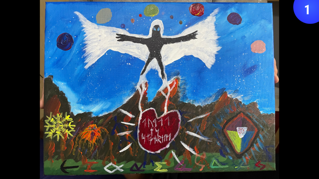 „AZONOSÍTATLAN” – közösségi festményprojekt (Klimó Dániel képei)